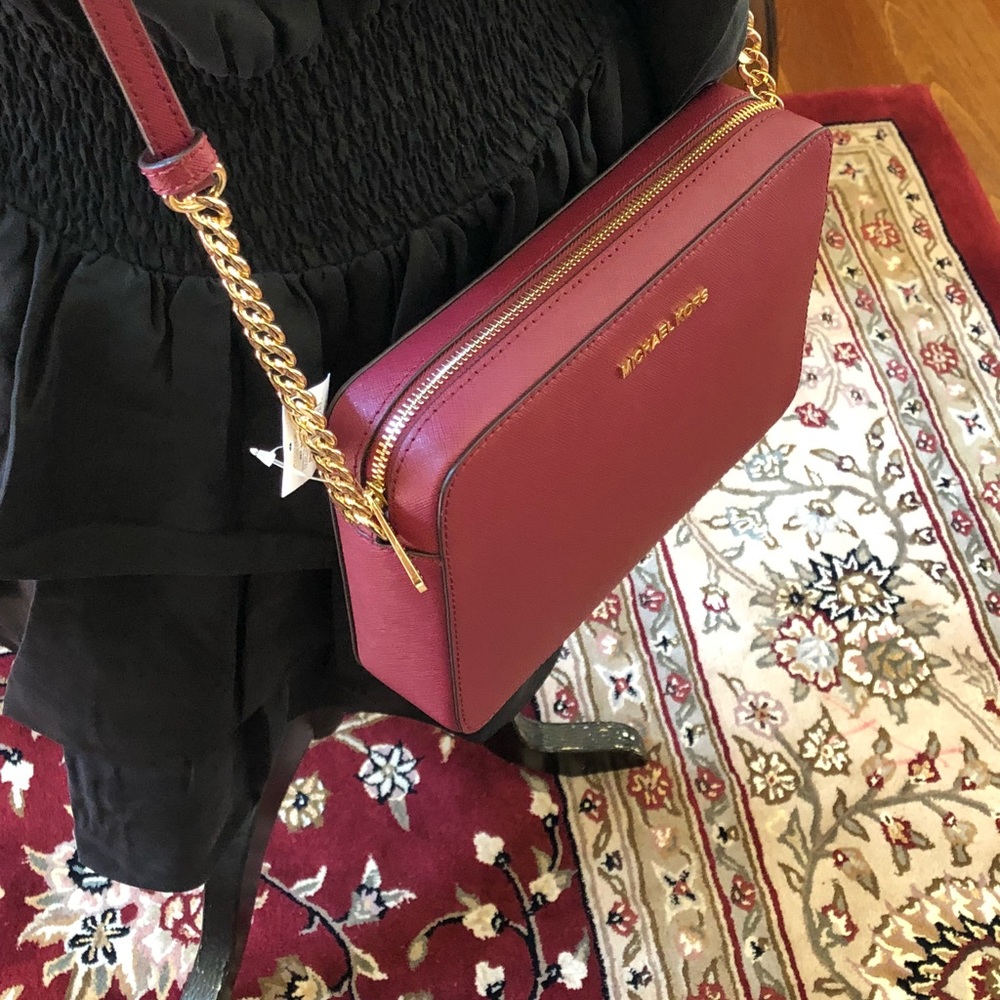 Michael Kors jet set crossbody&double zip wristlet - Picture 4 of 8